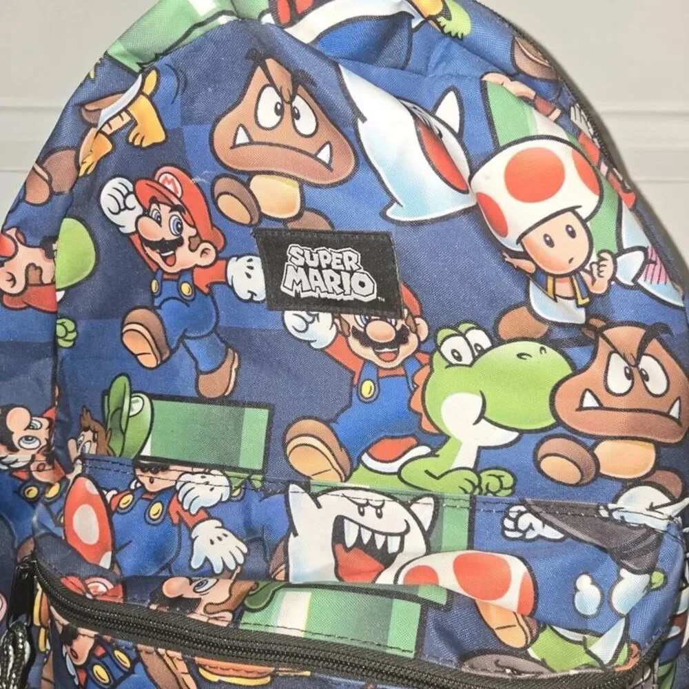 Back To School!!   Official Nintendo Super Mario Brothers Back Pack